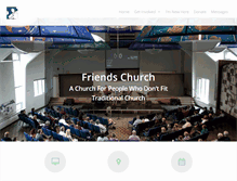 Tablet Screenshot of friendschurch.ca